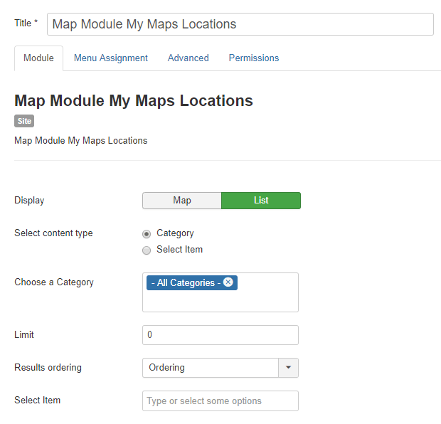 map-module