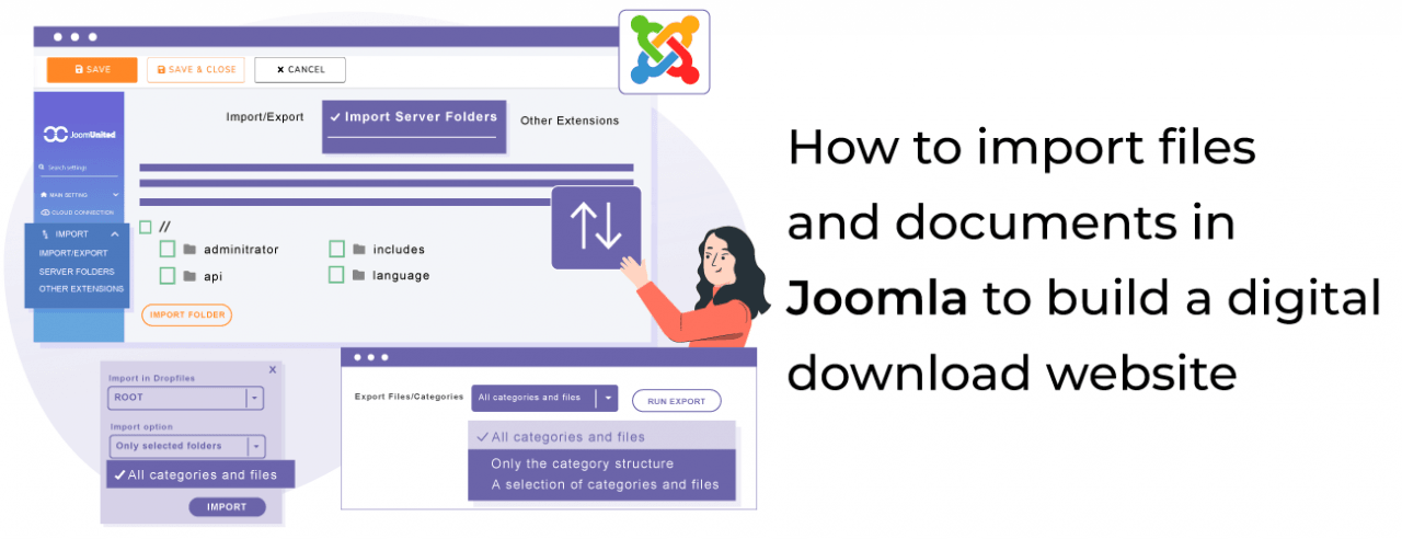 如何在 Joomla 中导入文件和文档以构建数字下载网站_20240103-032345_1