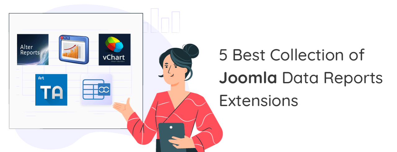 Las 5 mejores colecciones de extensiones de informes de datos de Joomla