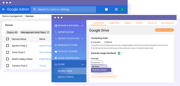 Google team shared drives in WordPress - G Suite