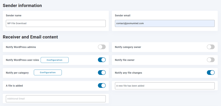 أنواع الإشعارات
