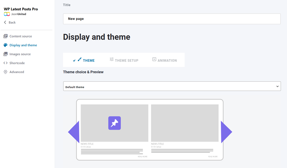 Display-Theme