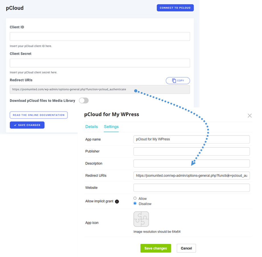 p-cloud-redirect-url p-cloud-redirect-url
