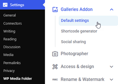 gallery-addon-settings
