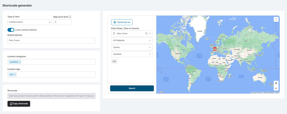 shortcode-generator-location-search