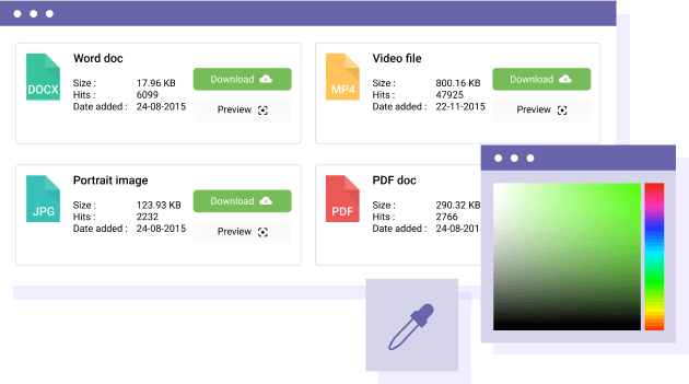 Σχεδιασμός θέματος Dropfiles 