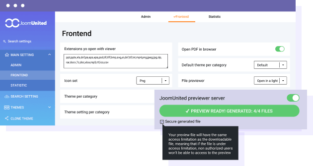 Ασφαλίστε την προεπισκόπηση εγγράφων σας με πρόσβαση αρχείων