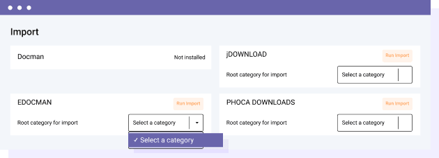 Διαχείριση αρχείων Frontend