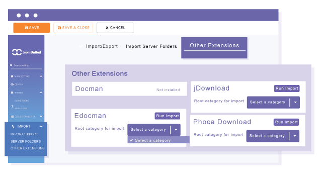 Δημοφιλής εισαγωγέας επεκτάσεων τρίτων