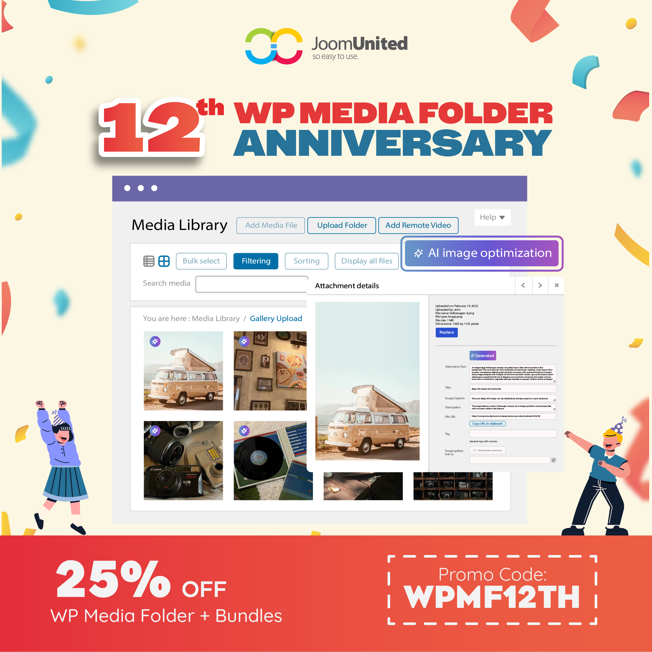 6e anniversaire du WPMF