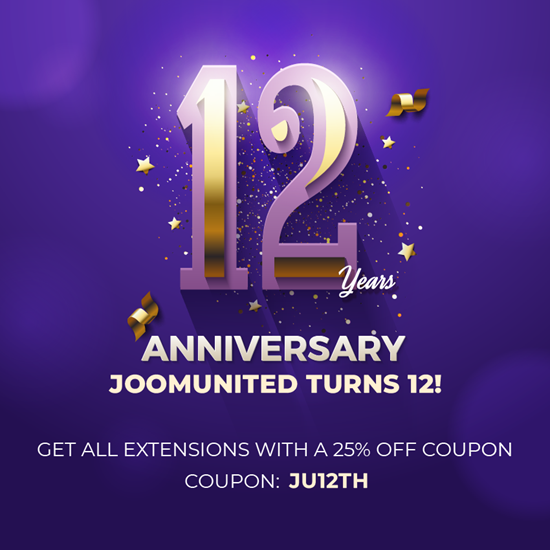 Login to your JoomUnited account