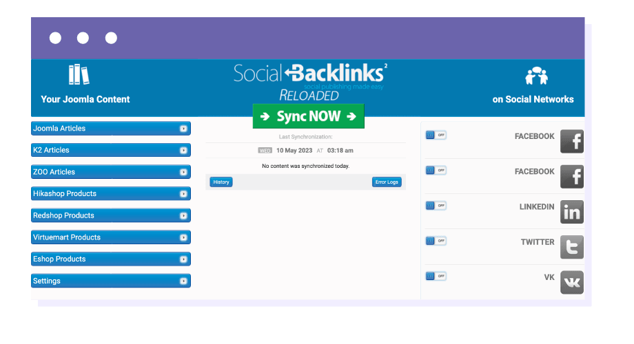 Multiple Content Source