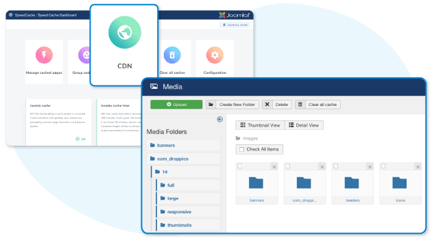 Προσθέστε τα πολυμέσα Joomla σε ένα δίκτυο CDN