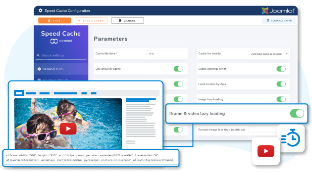 Φορτώστε τα iframes με καθυστέρηση