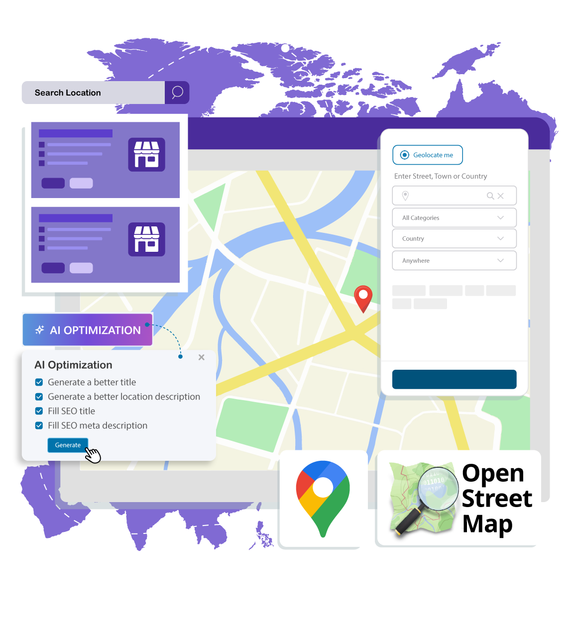 Πρόσθετο Εντοπισμού Καταστήματος WordPress