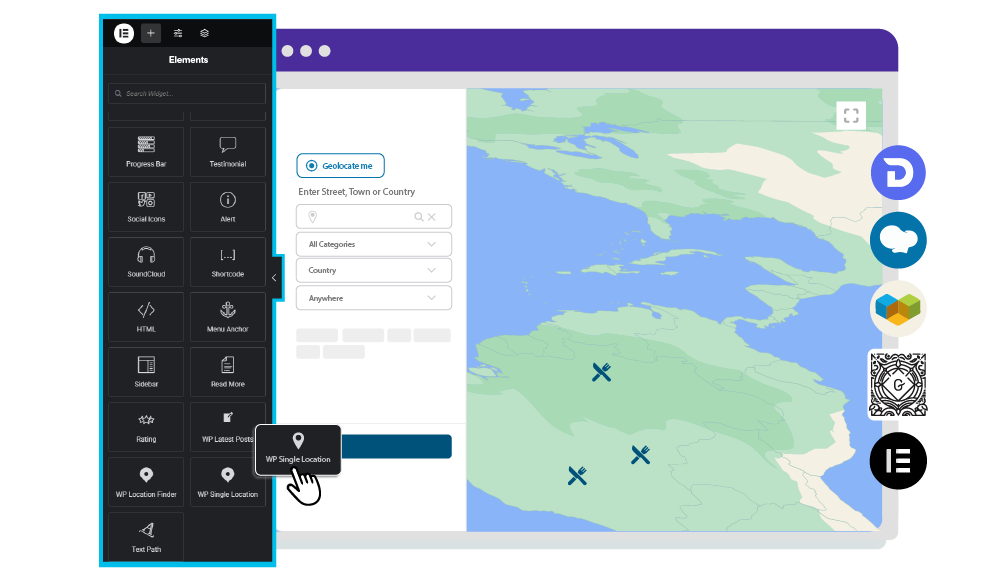 Κύρια σελίδα μπλοκ χάρτη Builder