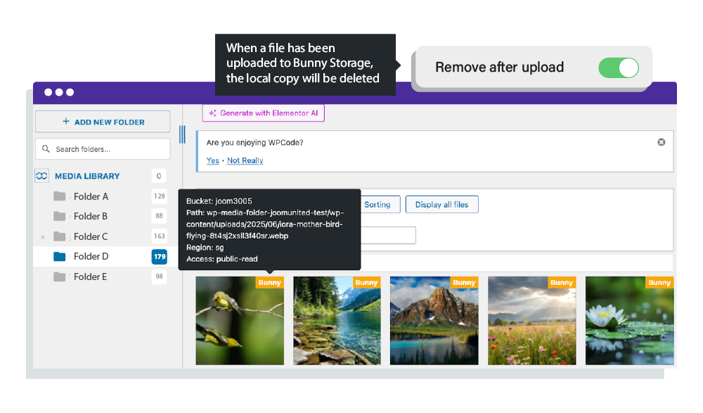 تحسين موارد تخزين الخادم والاستضافة