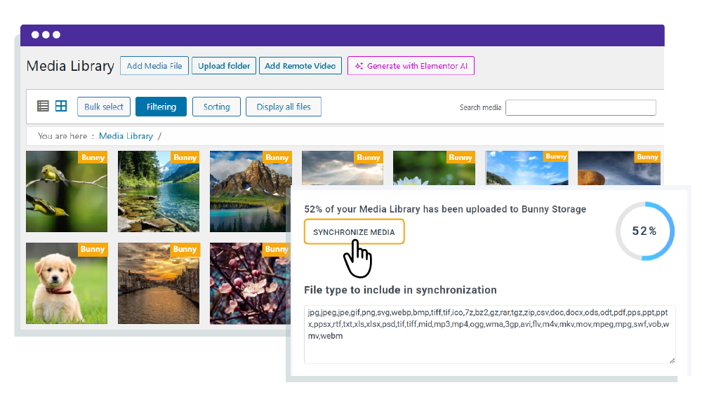 الحفاظ على هيكل المجلد الخاص بك في السحابة