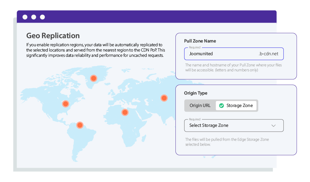تسريع التسليم عبر Bunny CDN