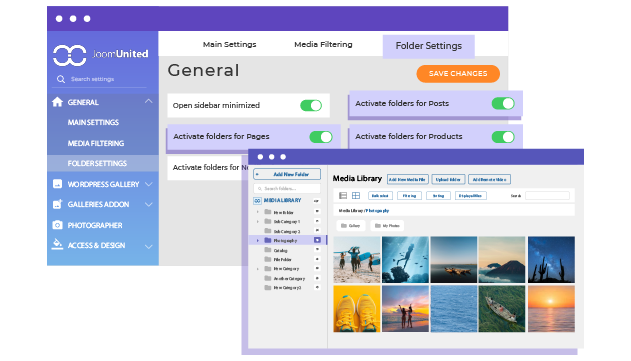 Προσθήκη φακέλων για σελίδες και δημοσιεύσεις του WordPress