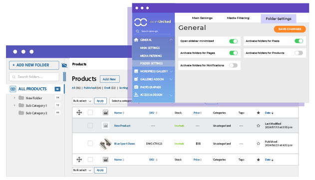 Οργανώστε τους προσαρμοσμένους τύπους δημοσιεύσεων σας με φακέλους