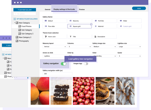 πλοήγηση άλμπουμ γκαλερί