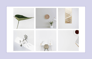 Γκαλλερί Square grid για WordPress