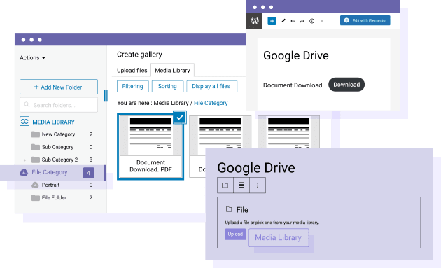 Ενσωματώστε PDF από αρχεία Google Drive στο περιεχόμενο του WordPress