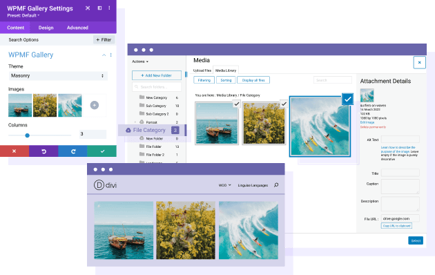 Πολυμέσα Google Drive για κατασκευαστές σελίδων WordPress