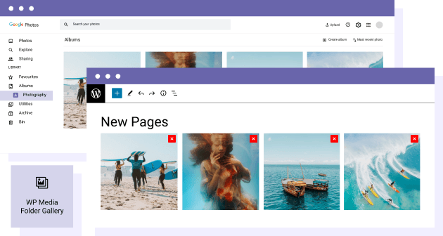 Δημιουργία γκαλερί WordPress από τις Google Photos