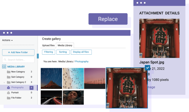 在DIVI内容中替换媒体