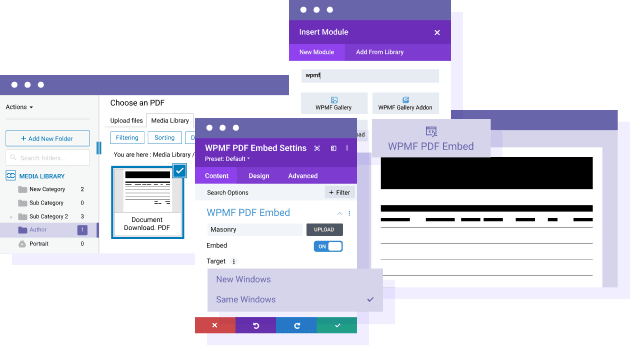 WP Media Folder PDF嵌入模块