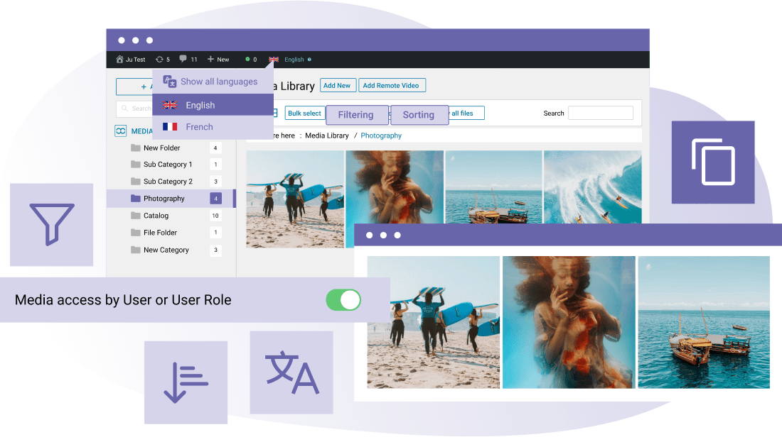 Η-μετάφραση-εικόνας-Polylang-WordPress-με-φακέλους-μέσων