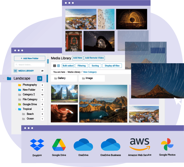 WP Media Folder Διαχειριστής Πολυμέσων του WordPress