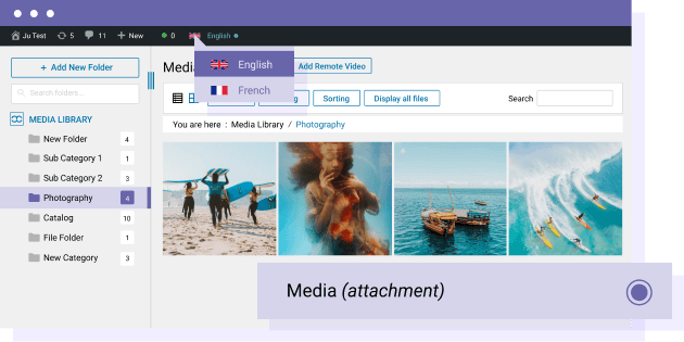 Μετακινήστε αυτόματα τα μεταφρασμένα πολυμέσα σε φάκελο