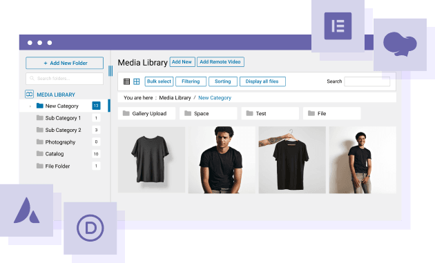 متوافق مع جميع منشآت صفحات WordPress