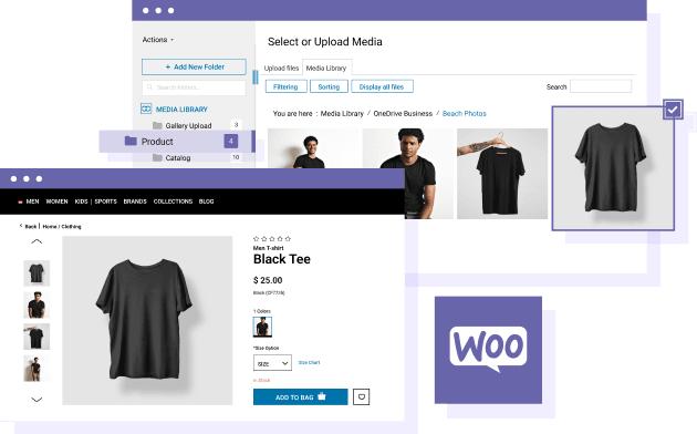 تنظيم المجلد لجميع صور WooCommerce
