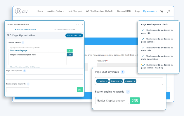 Προσθήκη προσαρμοσμένου ελέγχου λέξης-κλειδιού για το περιεχόμενο Divi