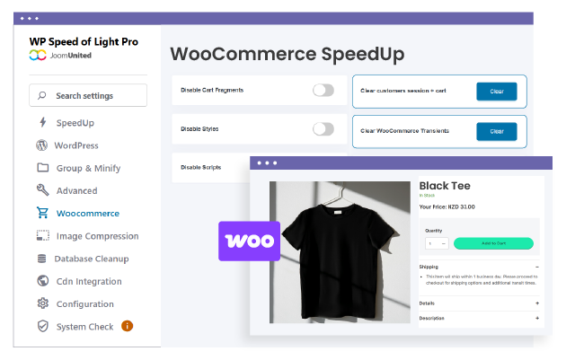 Πρόσθετο βελτιστοποίησης ταχύτητας WooCommerce