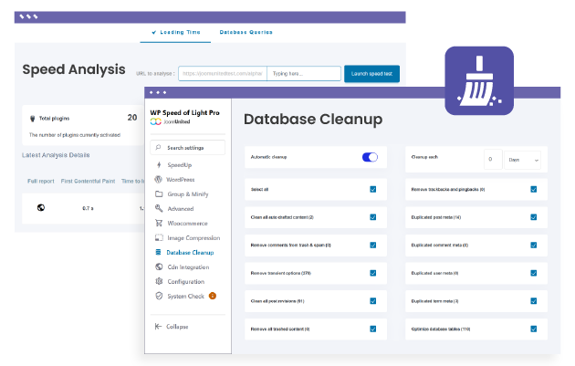 Έλεγχος Ταχύτητας και Καθαρισμός Βάσης Δεδομένων