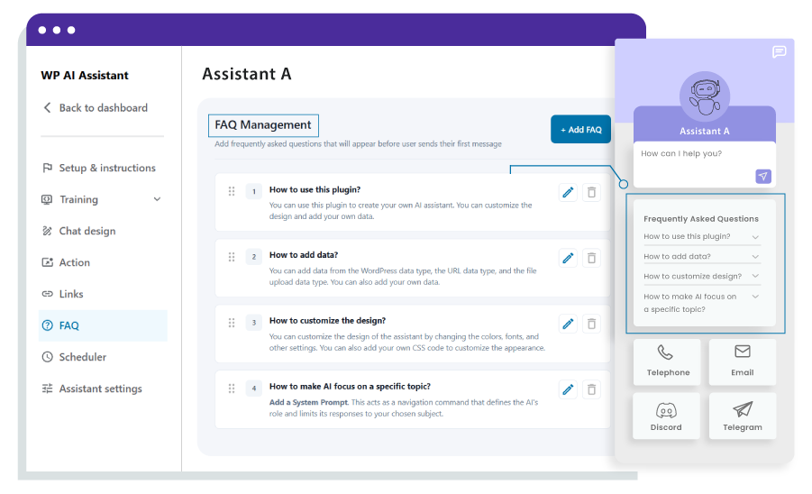 Integrazione frontend resa semplice