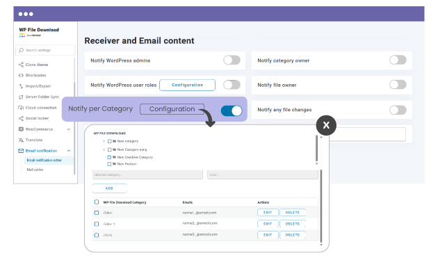 Ειδοποίηση όταν γίνεται λήψη ενός αρχείου από έναν χρήστη