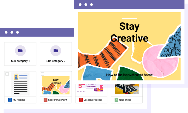 Λίστα αρχείων με το θέμα προεπισκόπησης