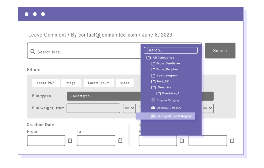 Google Drive와 함께 파일 다운로드 검색 엔진 사용