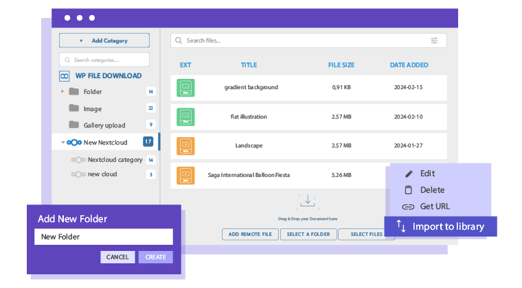 إدارة ملفات Nextcloud الخاصة بك من WordPress