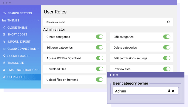 Configura Permessi Gestione File