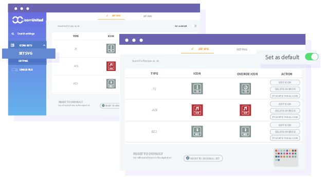 在所有 WP file download 主题中使用您的图标集