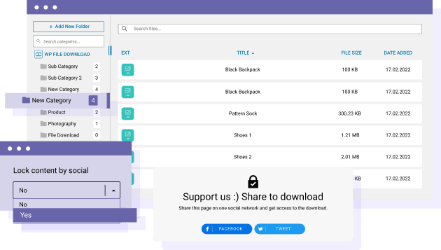 एक क्लिक में फ़ाइल लॉक करें