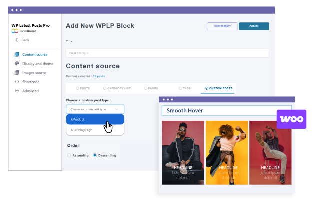 वर्डप्रेस कस्टम पोस्ट प्रकार और WooCommerce एकीकरण