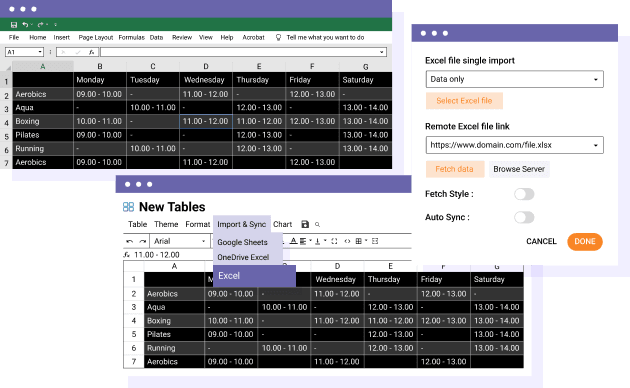 Συγχρονισμός WordPress Excel και Office365